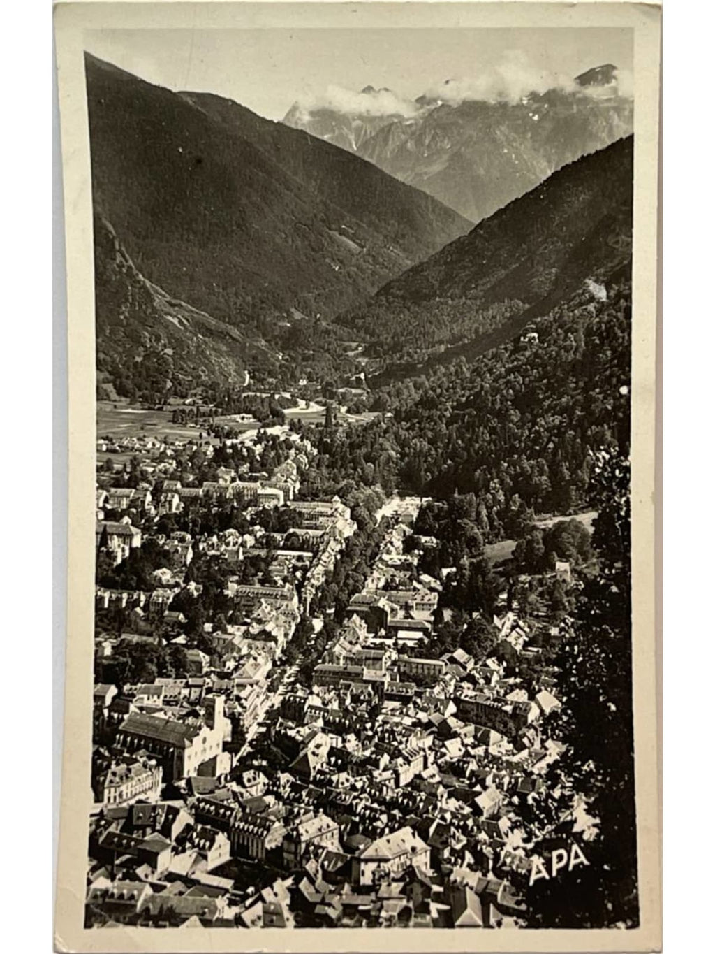 Recto de la carte postale