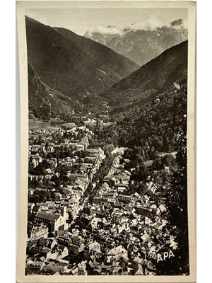 Carte postale – Luchon-Superbagnères – Vue générale de Bagnères-de-Luchon – APA n° 2, 1948