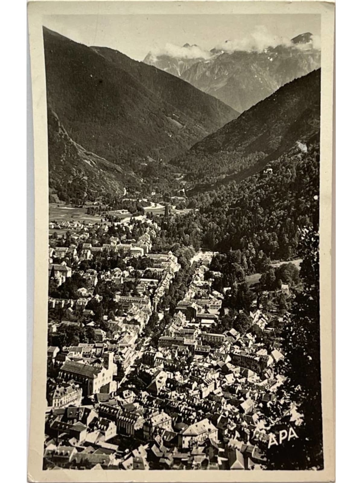 Recto de la carte postale
