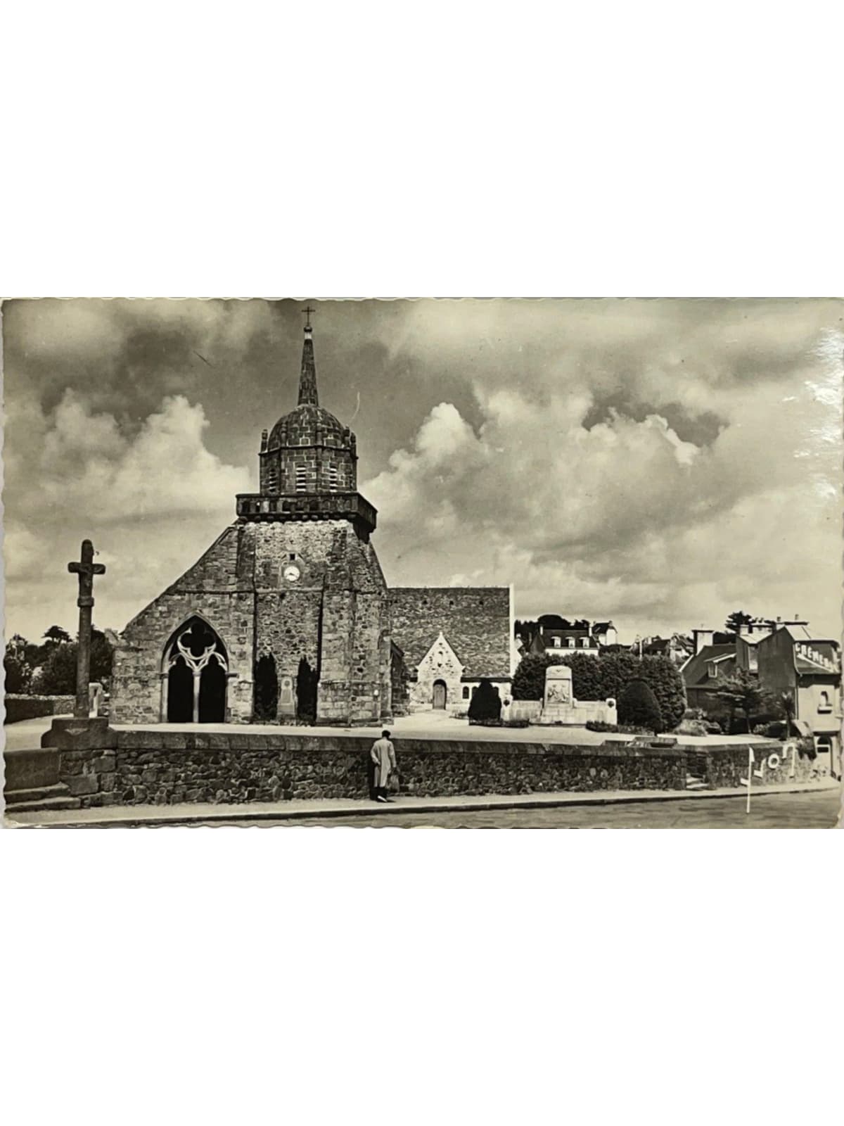 Recto de la carte postale