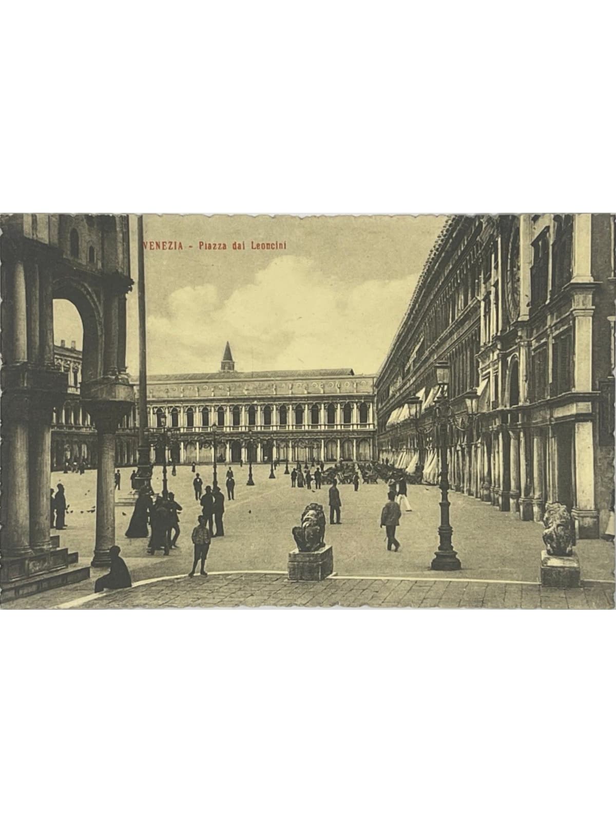 Recto de la carte postale