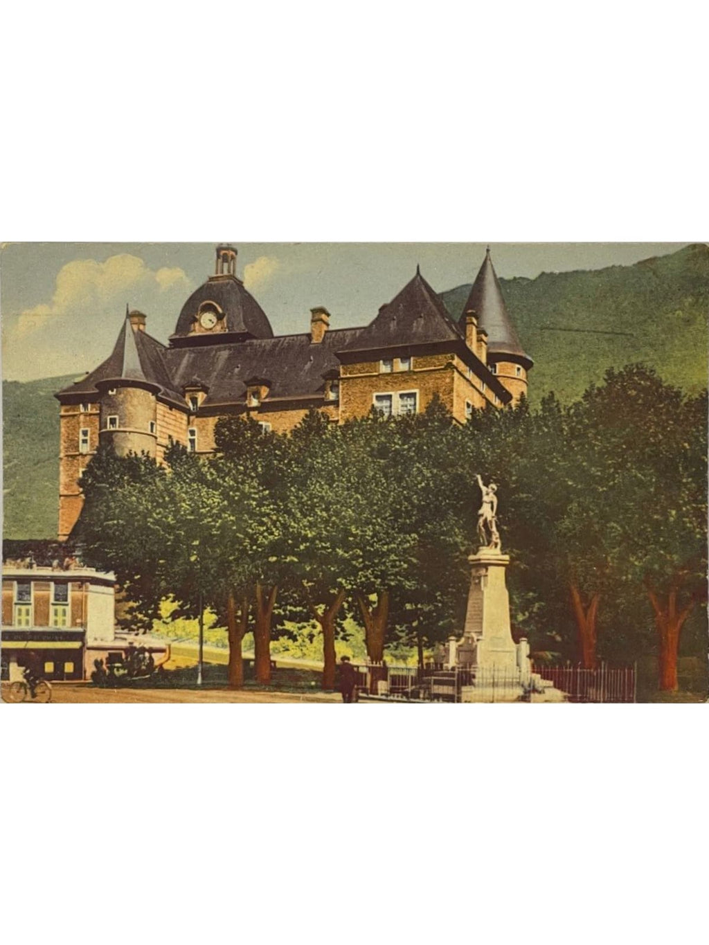 Recto de la carte postale