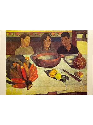 Carte postale – Paul Gauguin – Le repas, 1891 – Musée du Louvre, Jeu de Paume