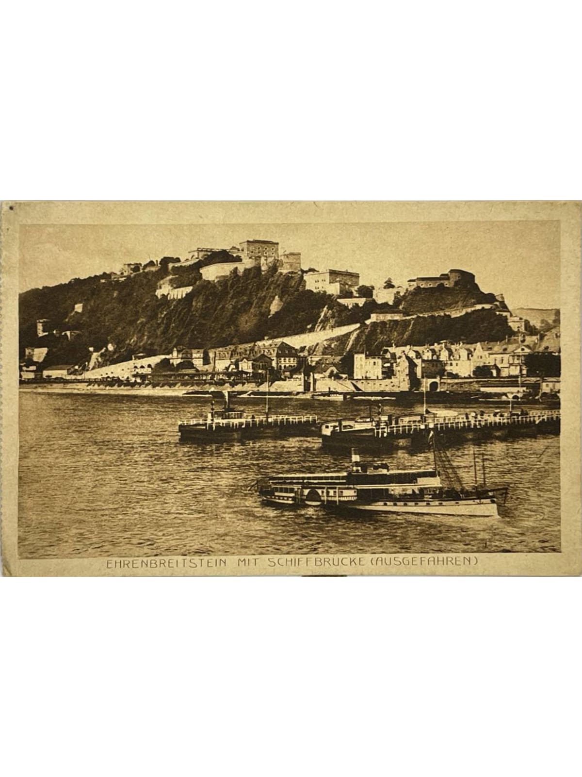 Recto de la carte postale