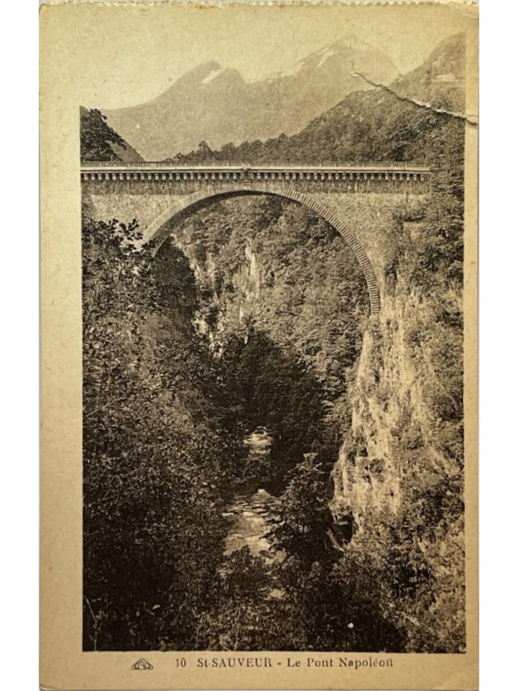 Recto de la carte postale