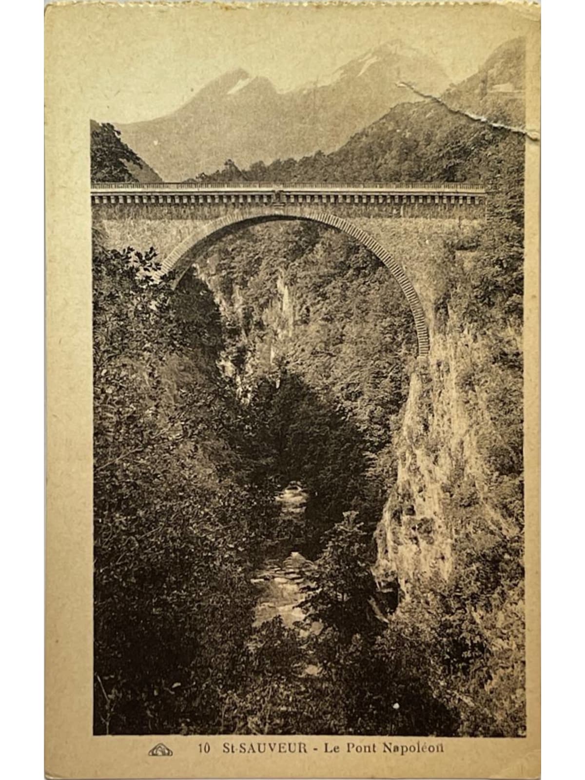 Recto de la carte postale