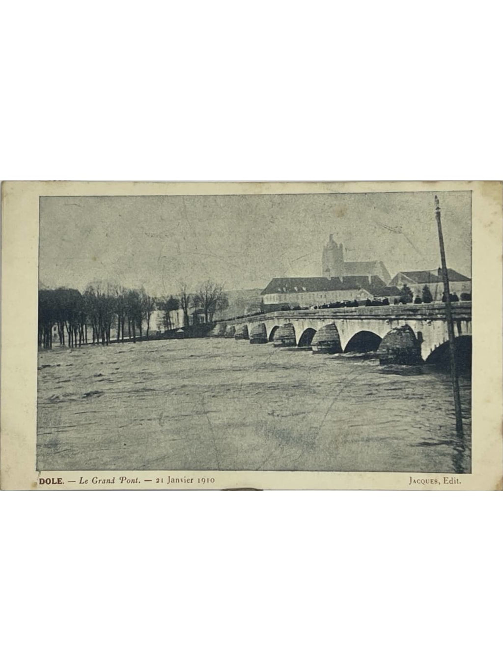 Recto de la carte postale