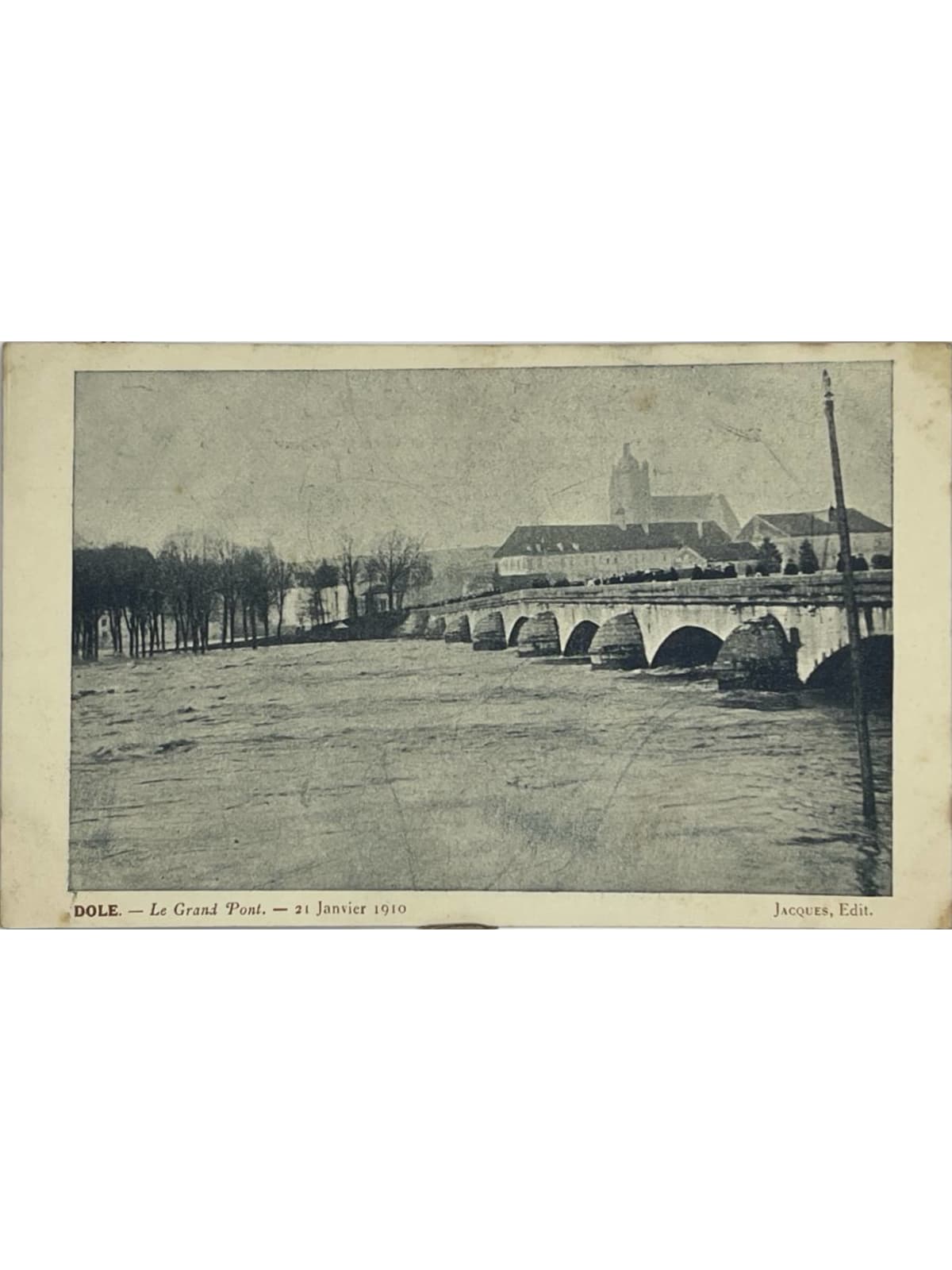 Recto de la carte postale