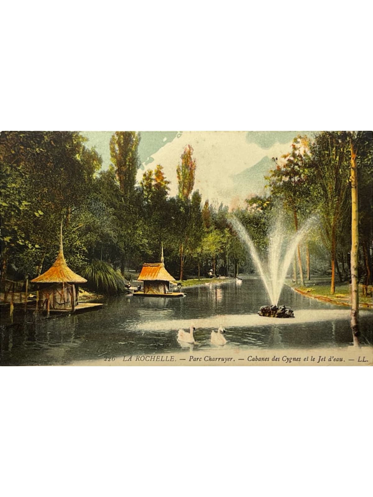 Recto de la carte postale