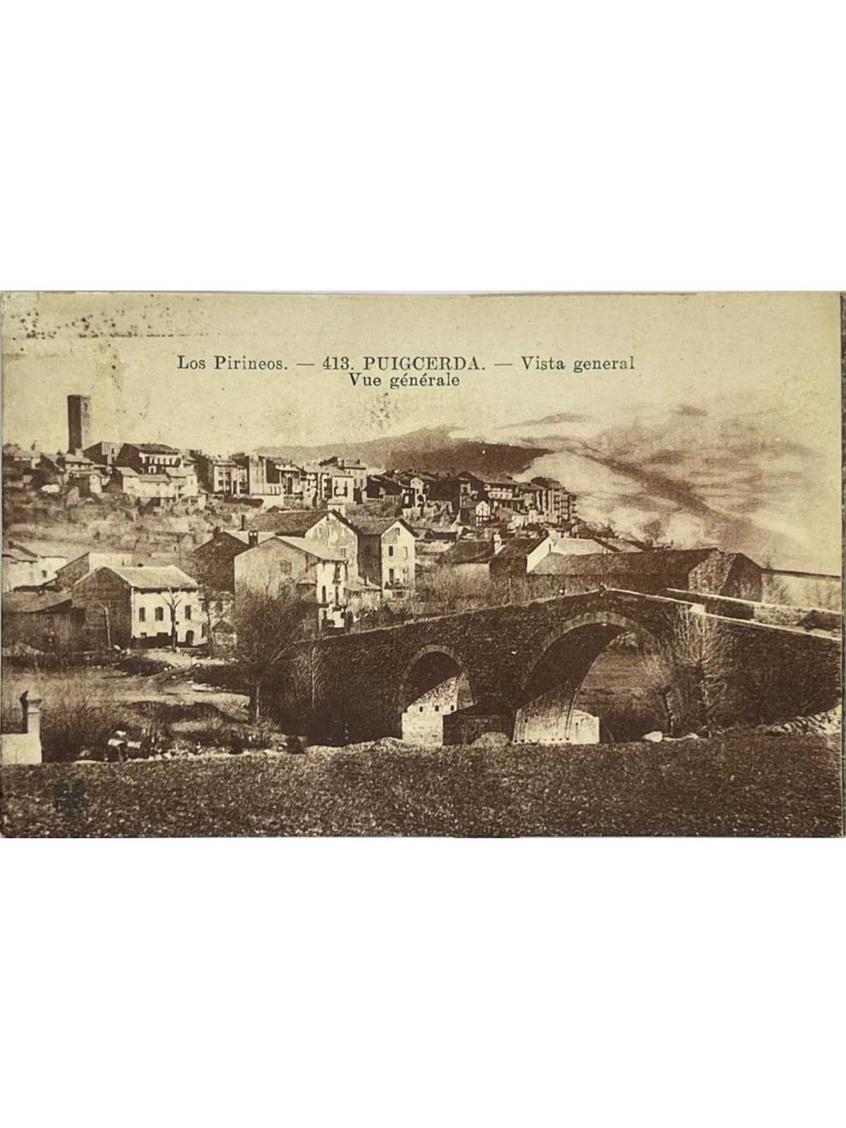 Recto de la carte postale