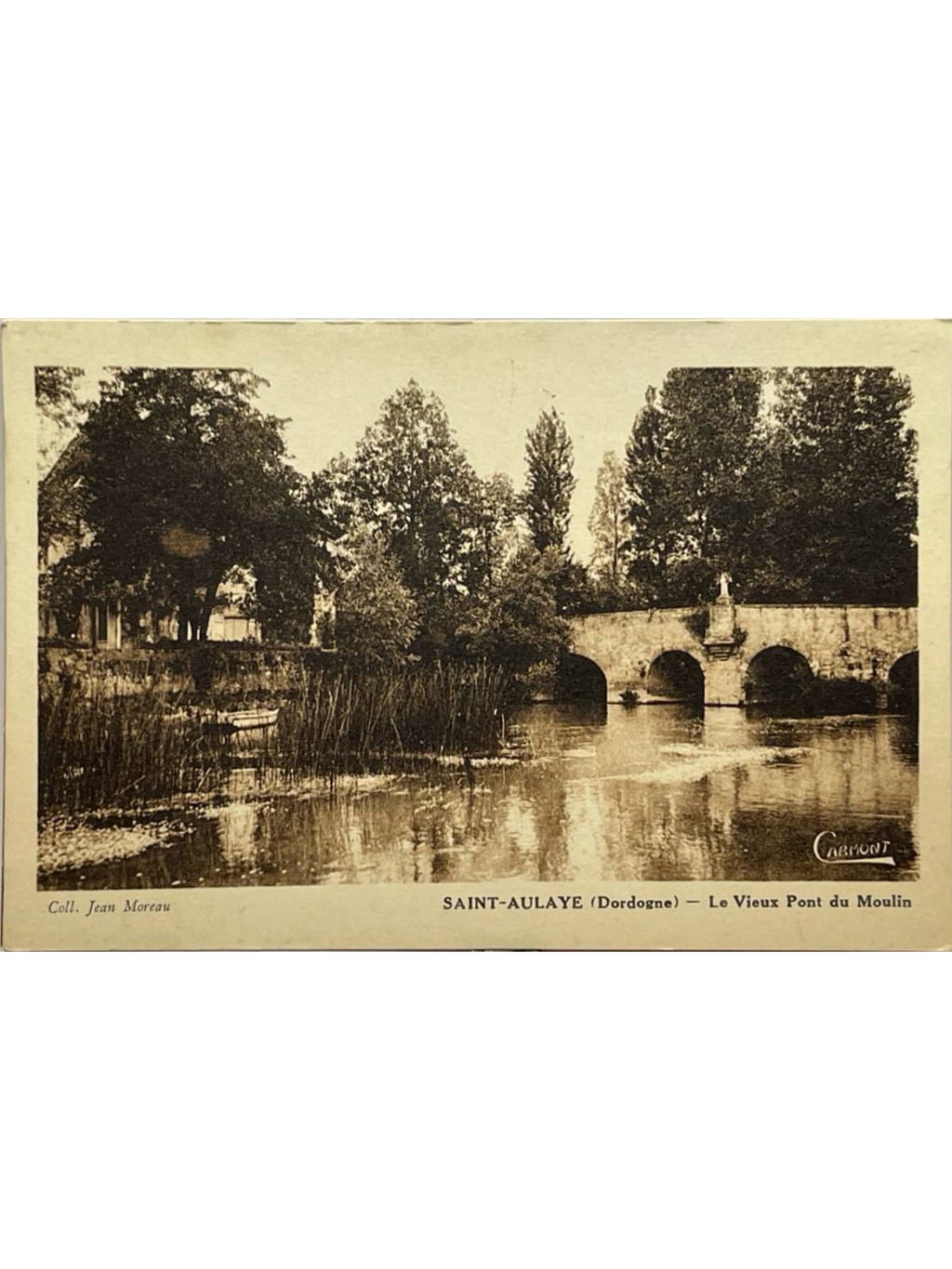 Recto de la carte postale