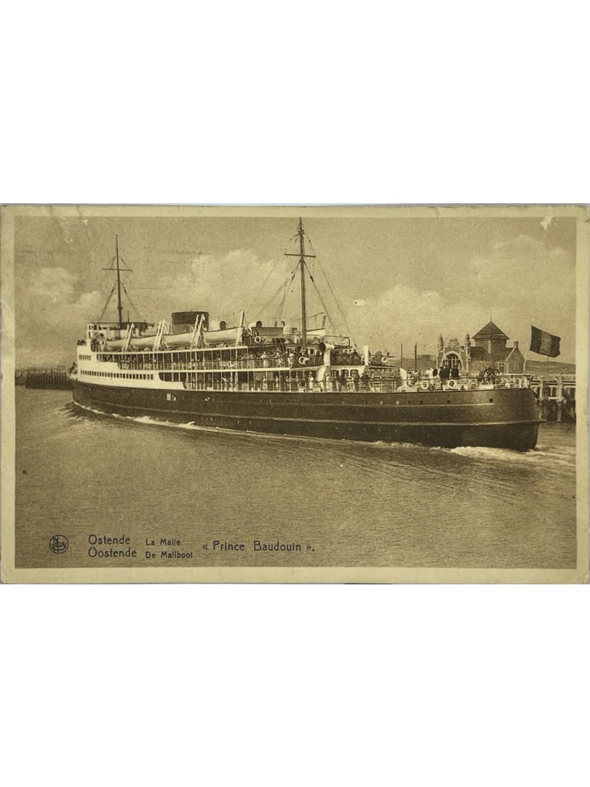 Recto de la carte postale