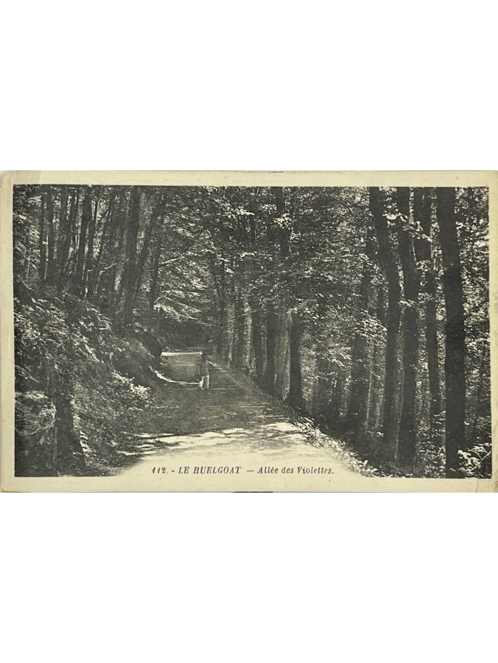 Recto de la carte postale
