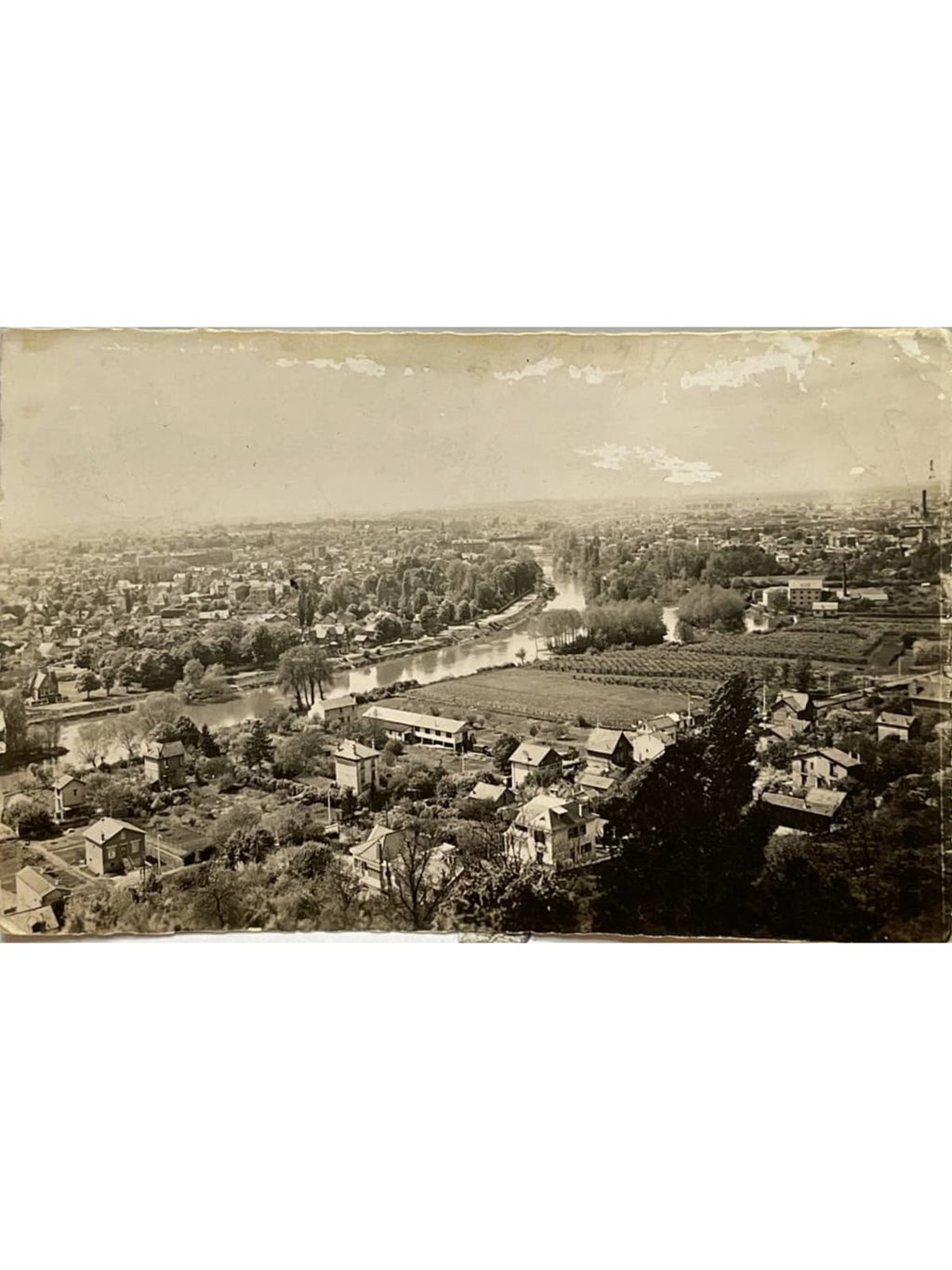 Recto de la carte postale