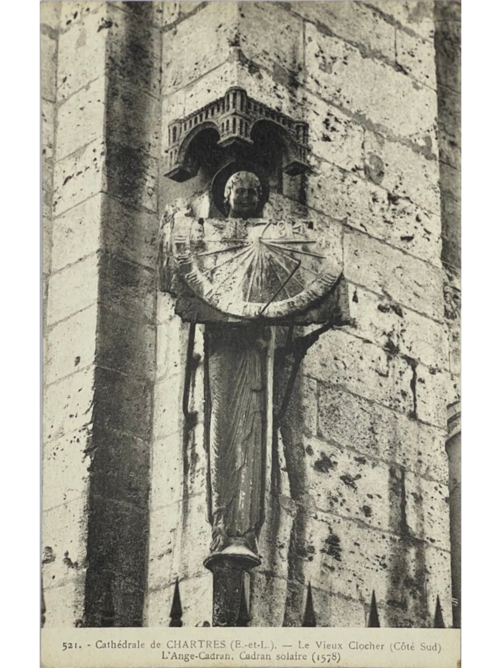 Recto de la carte postale