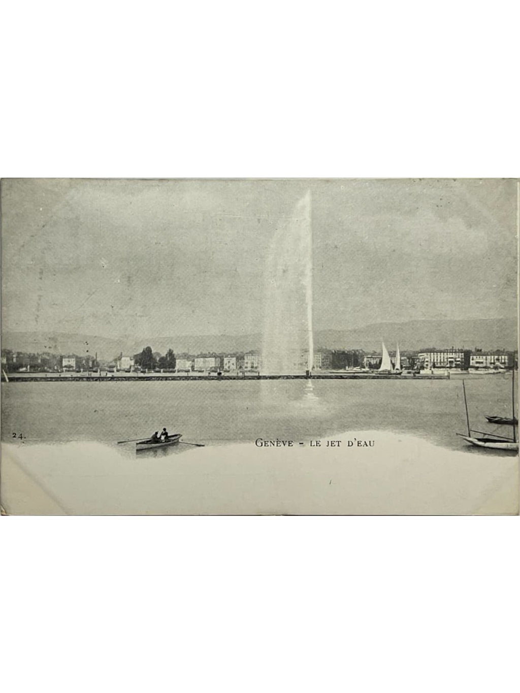 Recto de la carte postale