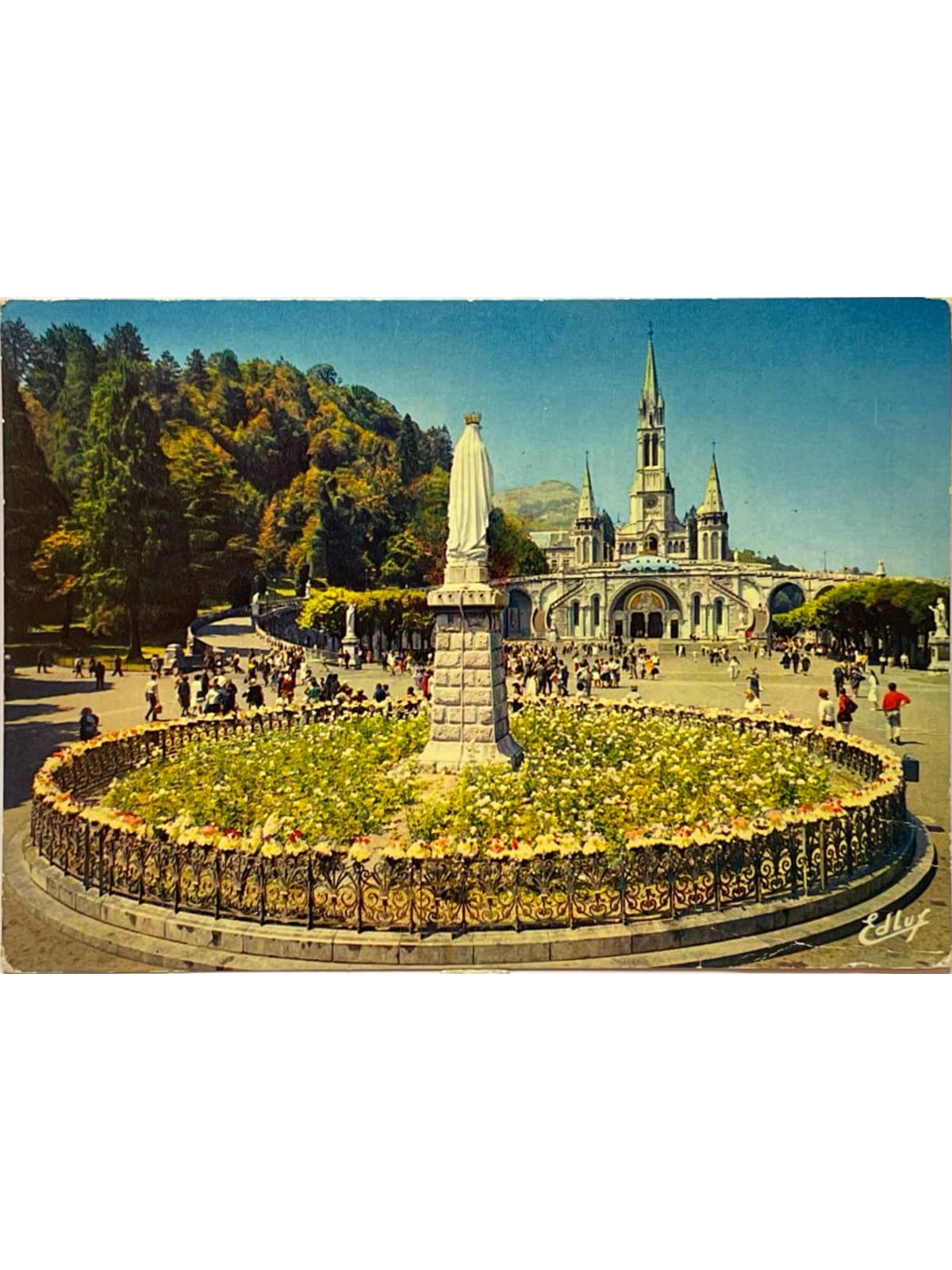 Recto de la carte postale