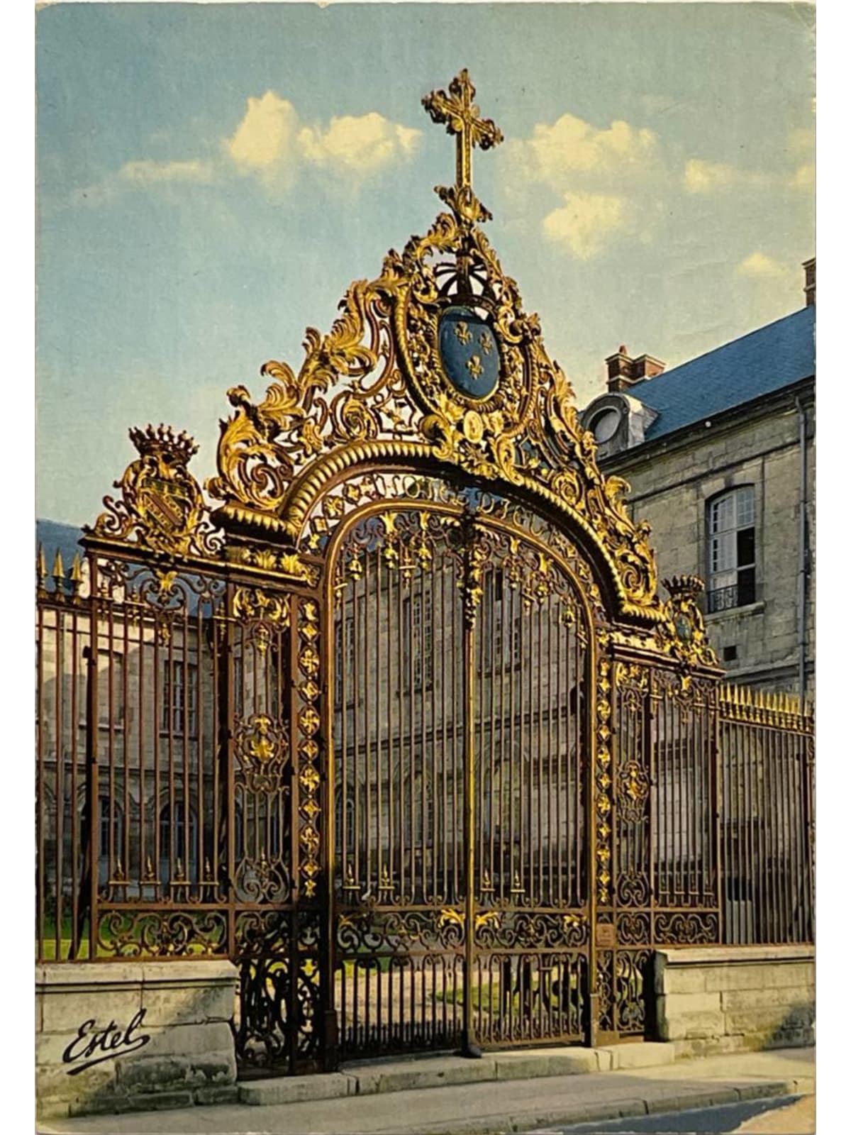Recto de la carte postale