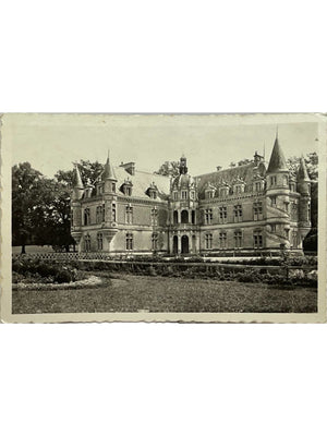 Bourneau (Vendée) – Le château – CPSM années 1950