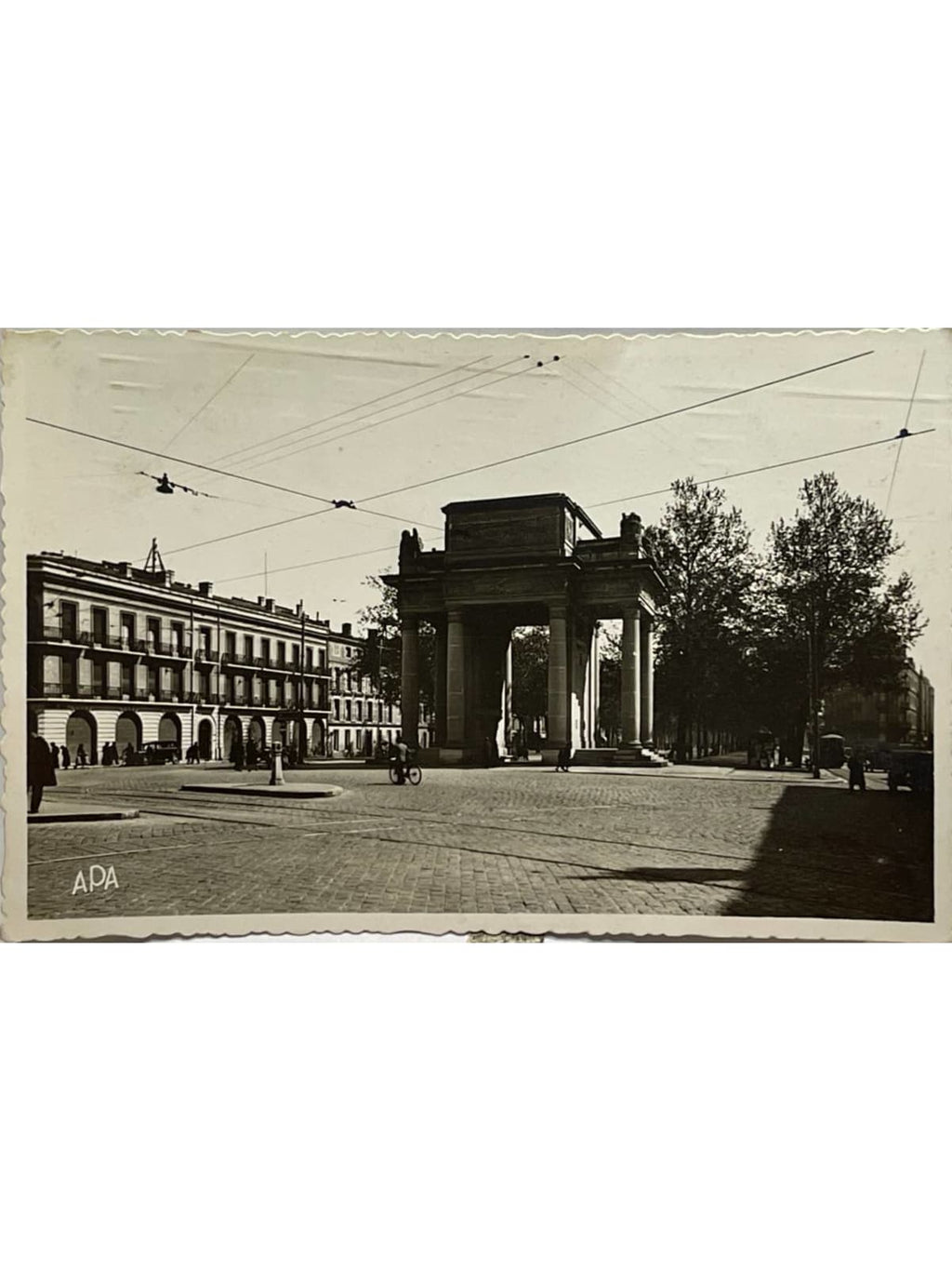 Recto de la carte postale