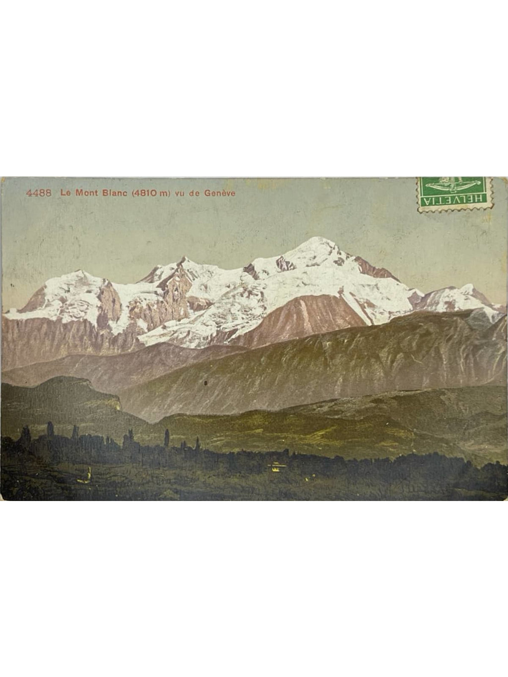 Recto de la carte postale