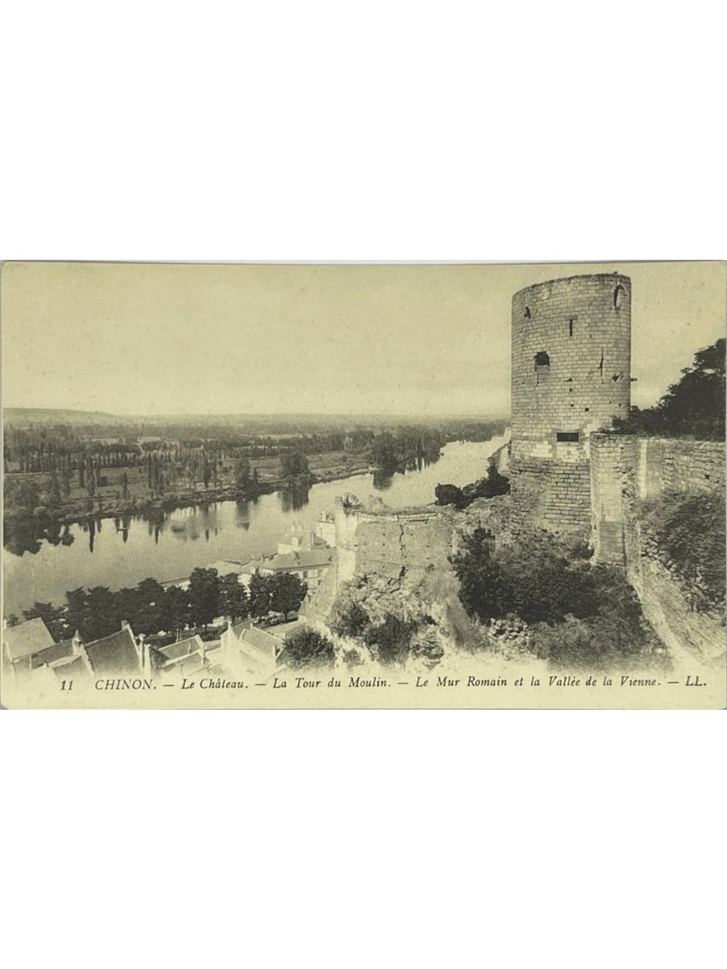 Recto de la carte postale