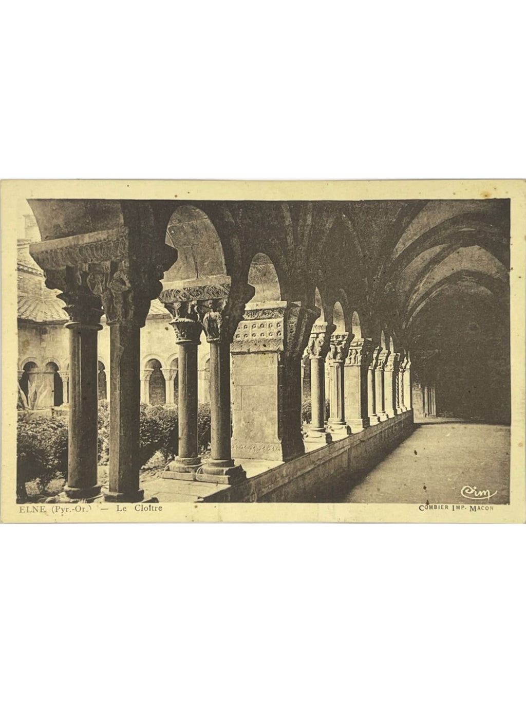 Recto de la carte postale