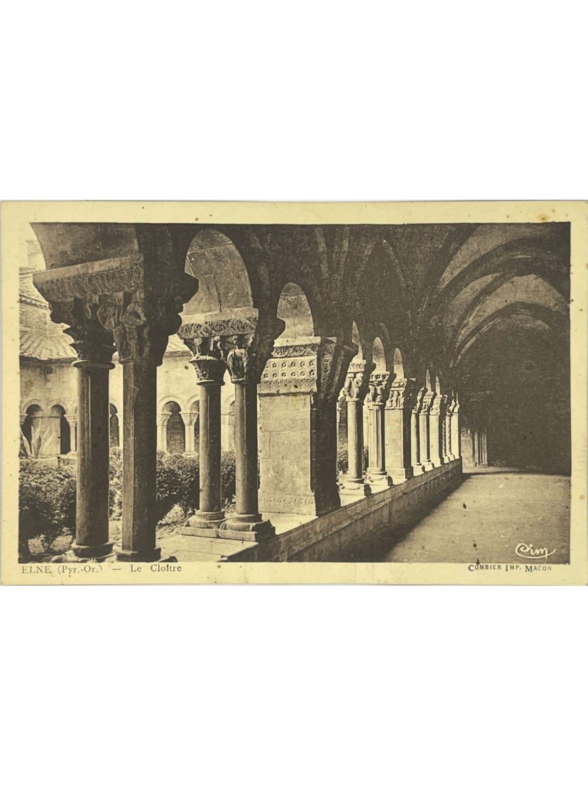 Recto de la carte postale
