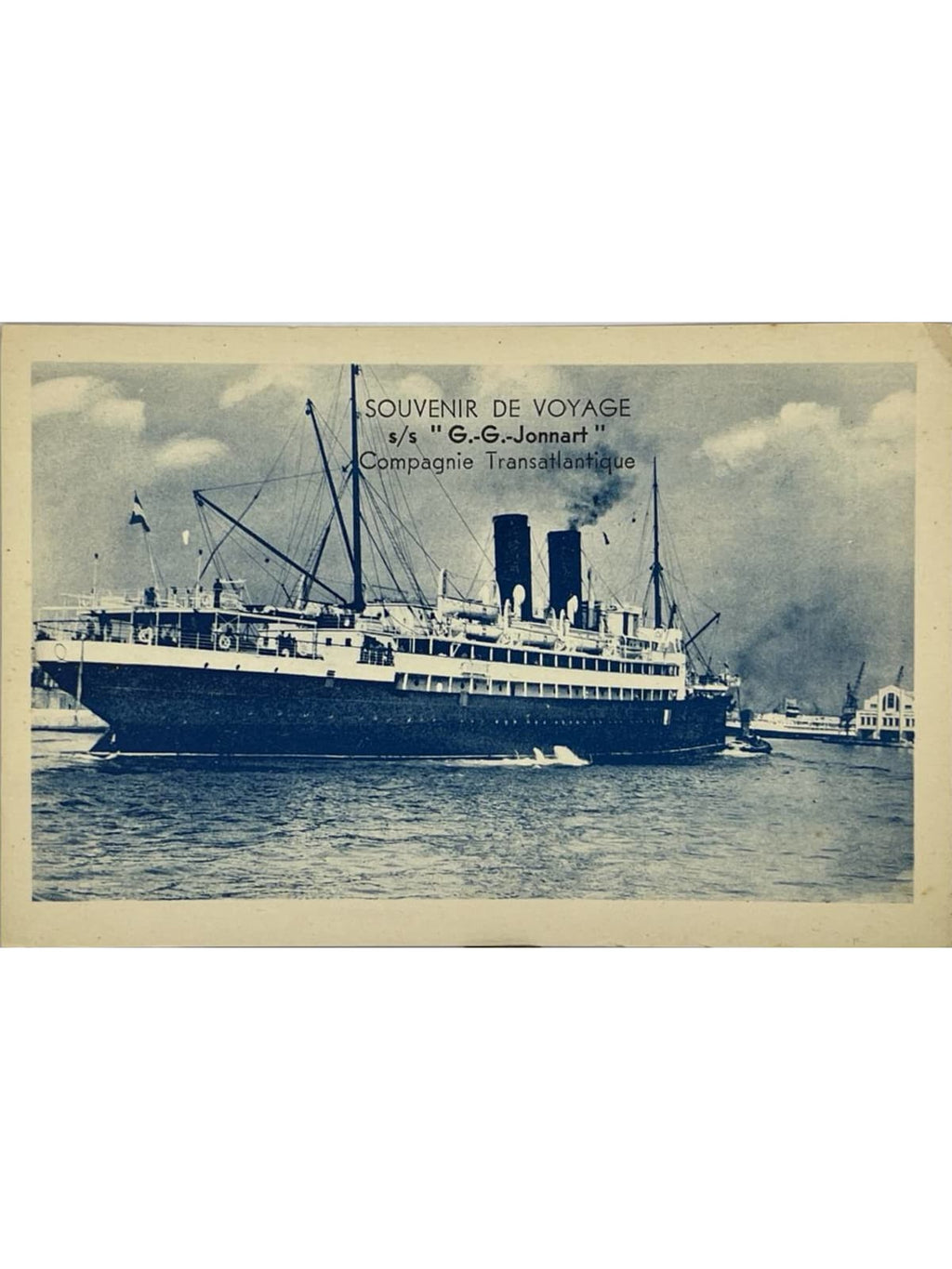 Recto de la carte postale
