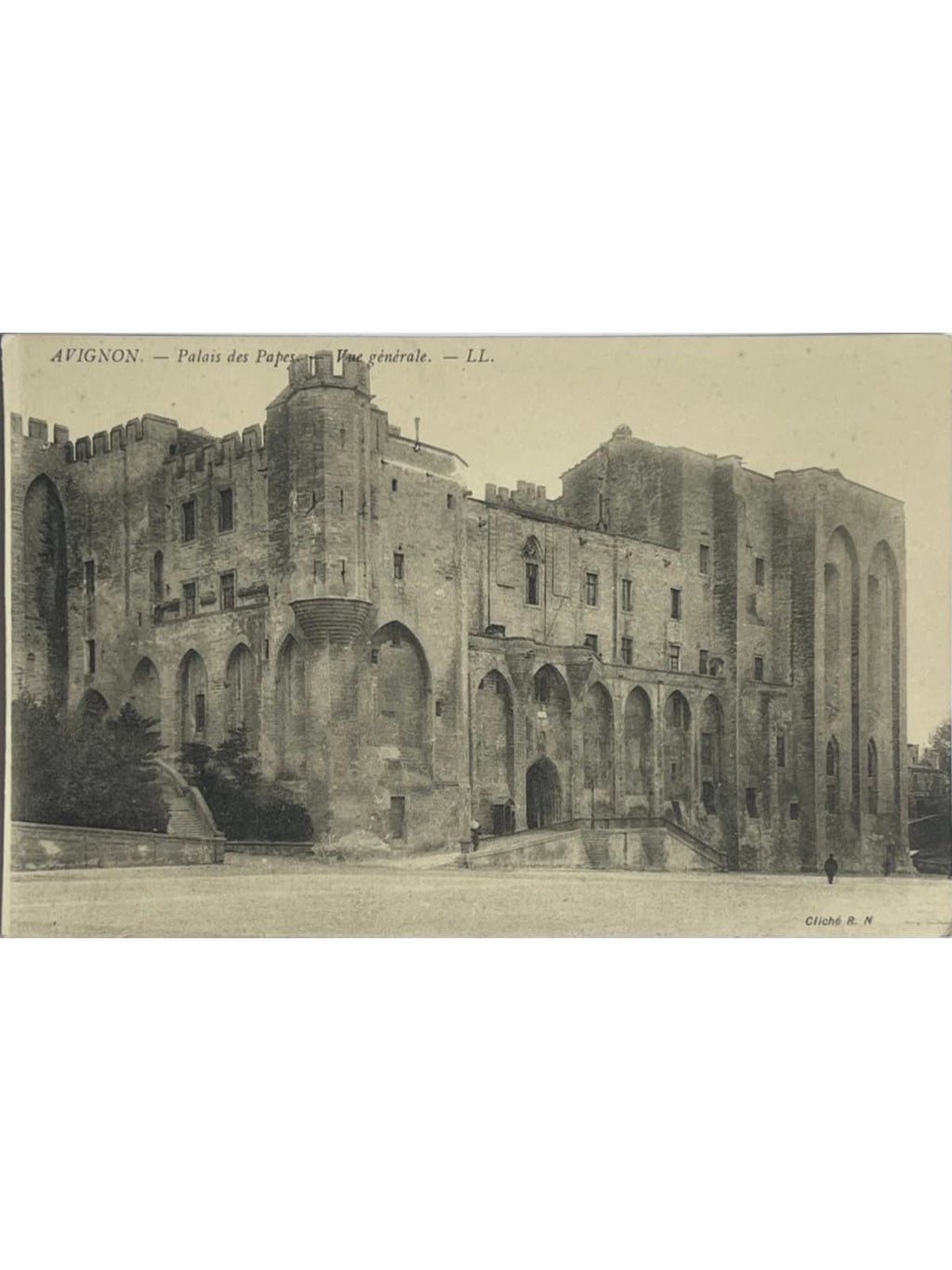 Recto de la carte postale