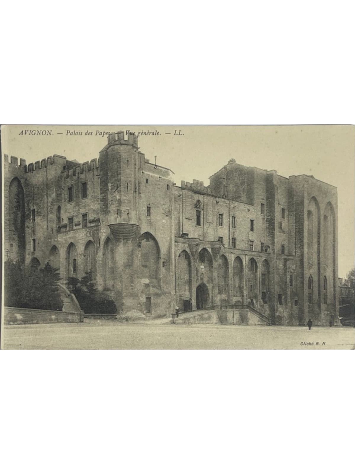 Recto de la carte postale
