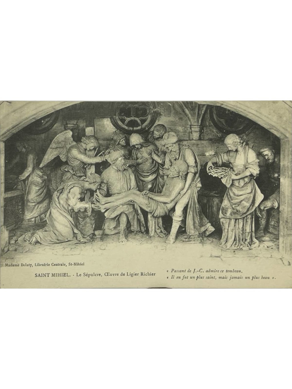 Recto de la carte postale