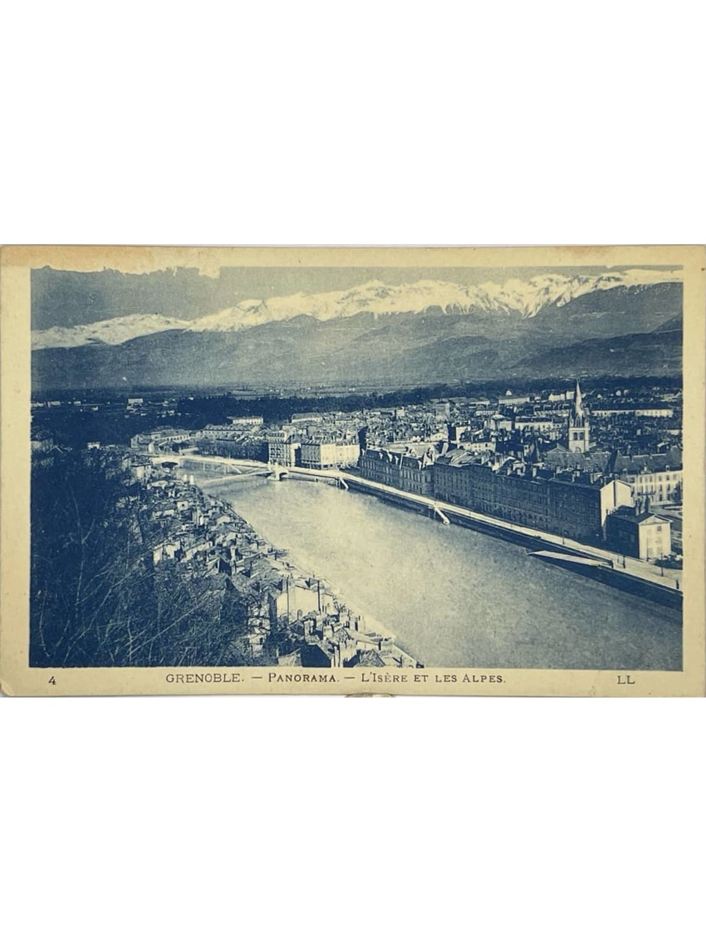 Recto de la carte postale