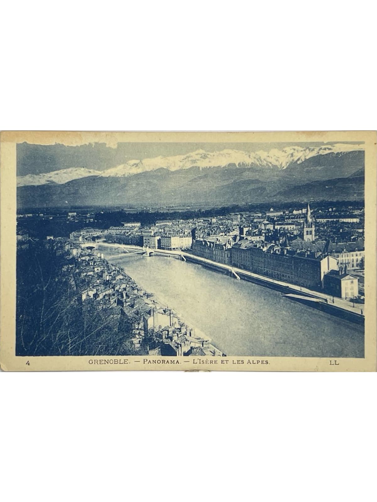 Recto de la carte postale