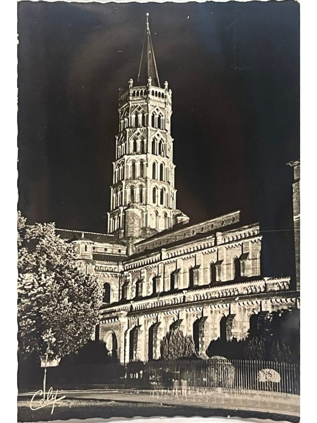Recto de la carte postale