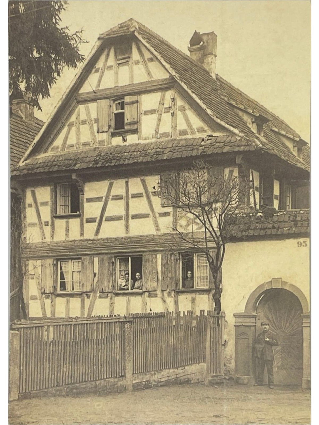 Recto de la carte postale