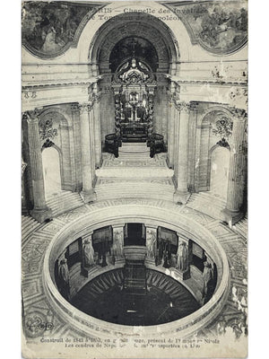 Paris – Chapelle des Invalides et tombeau de Napoléon Ier – CPA E. Le Deley