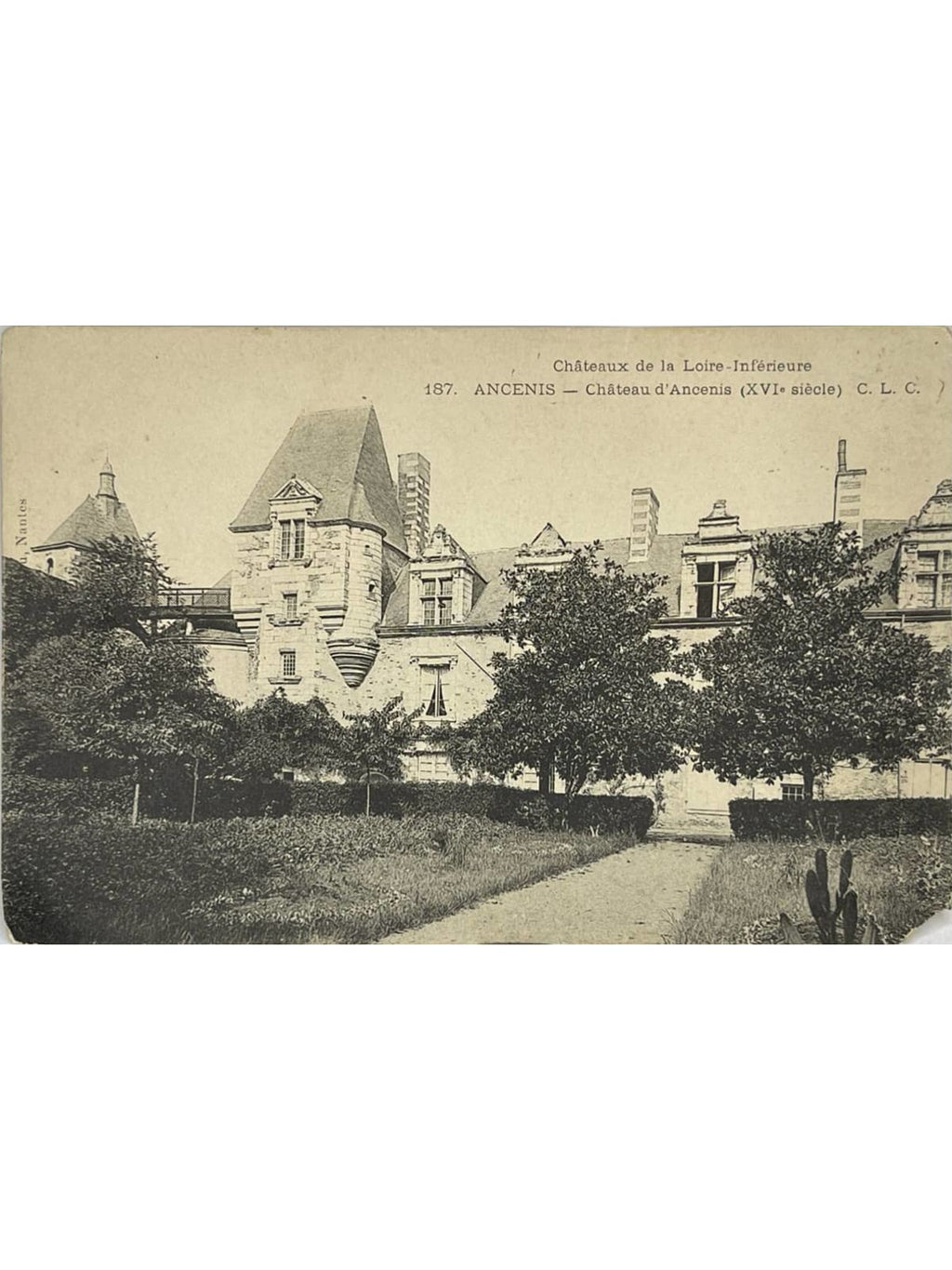 Recto de la carte postale