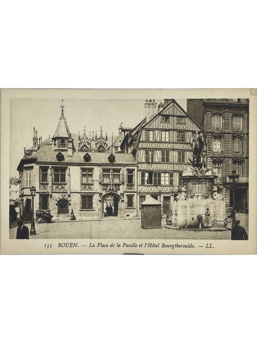 Recto de la carte postale