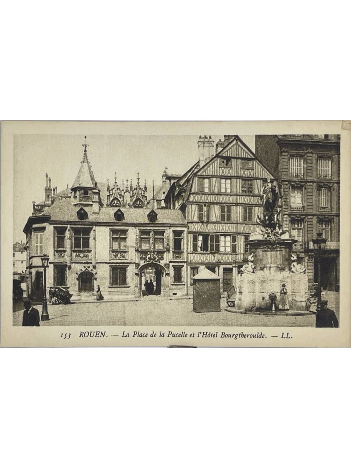 Recto de la carte postale