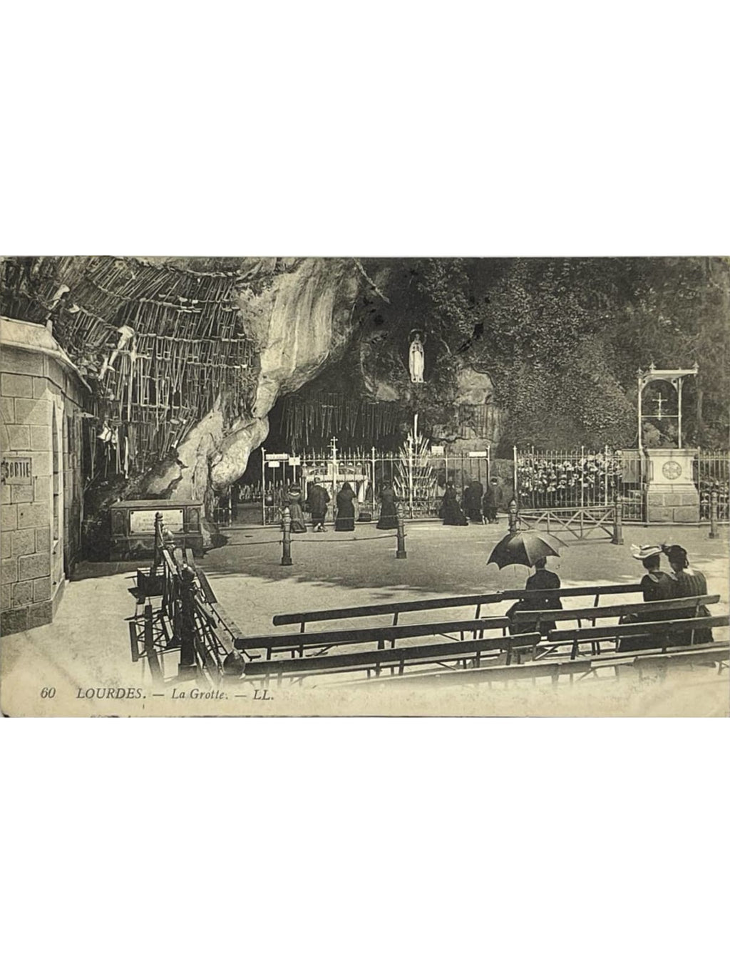 Recto de la carte postale