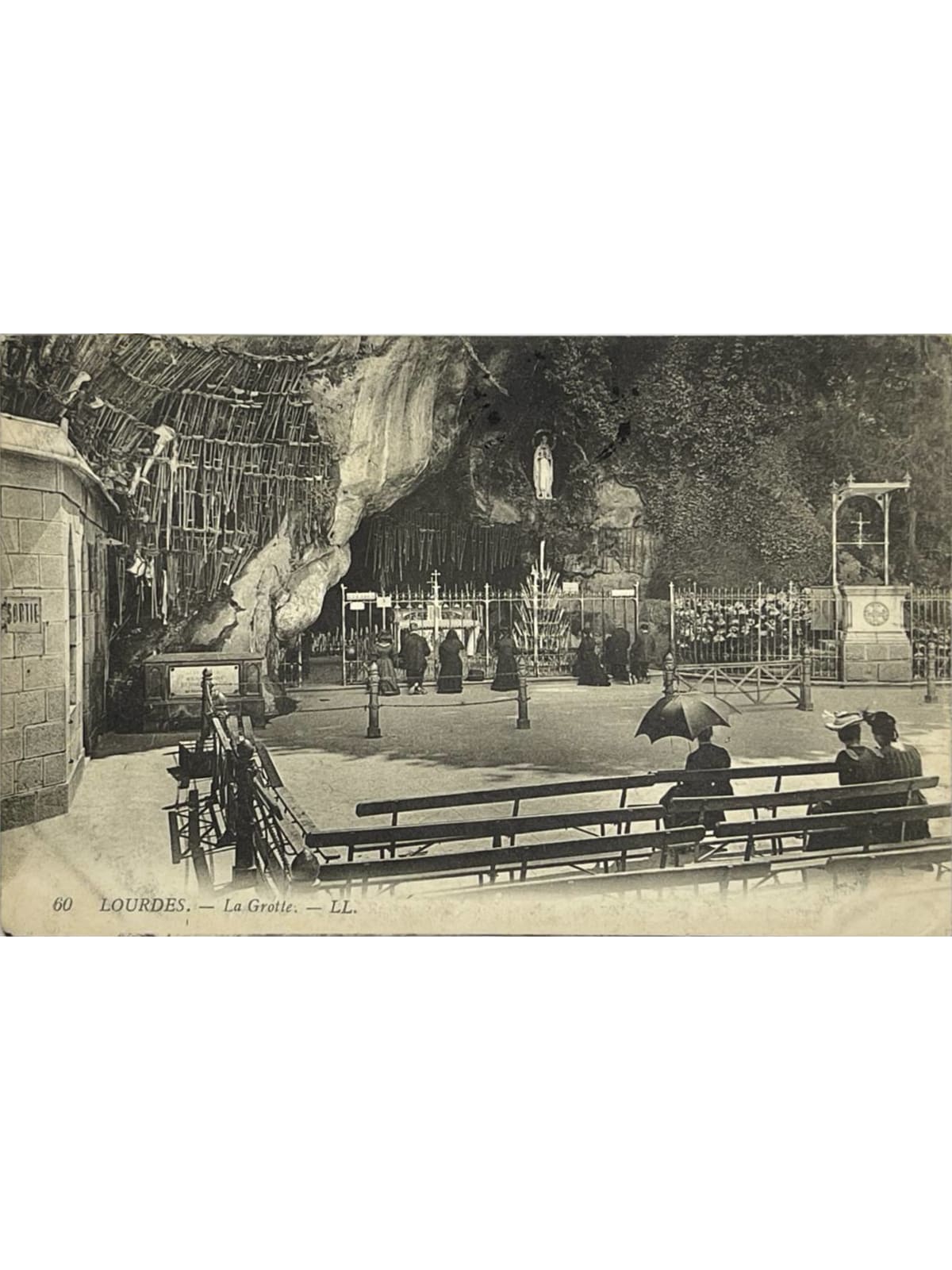 Recto de la carte postale