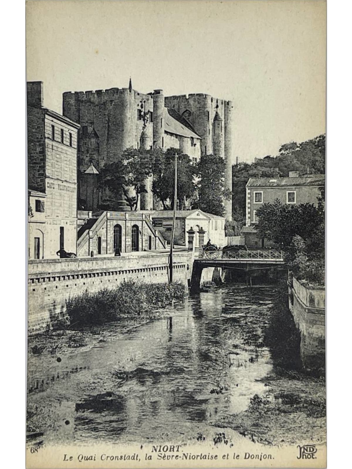 Recto de la carte postale