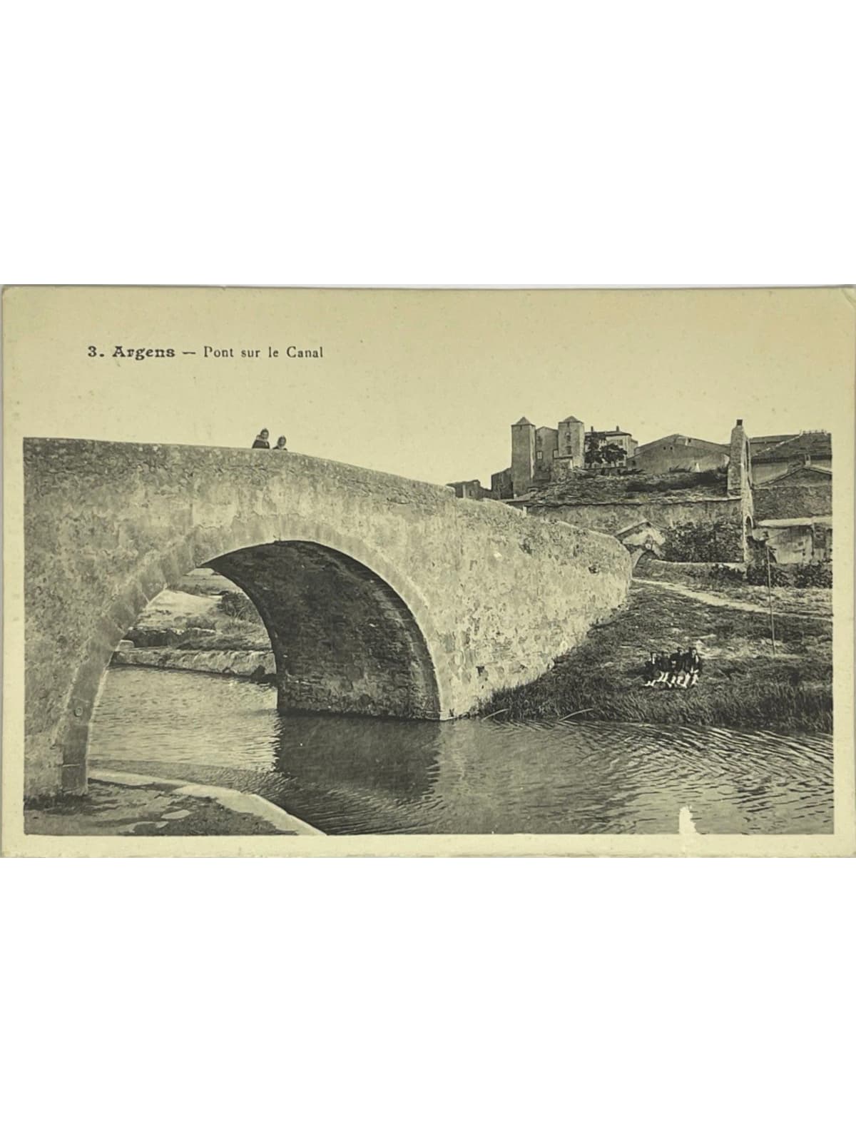 Recto de la carte postale