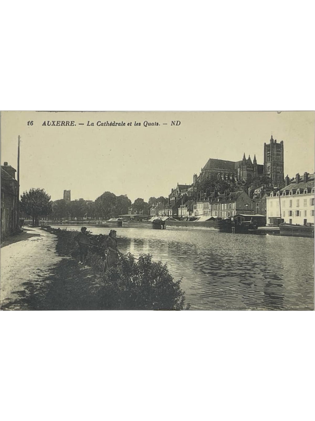Recto de la carte postale