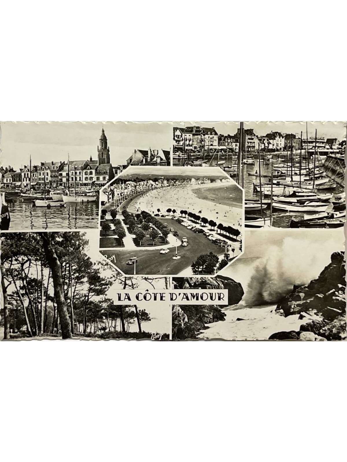Recto de la carte postale