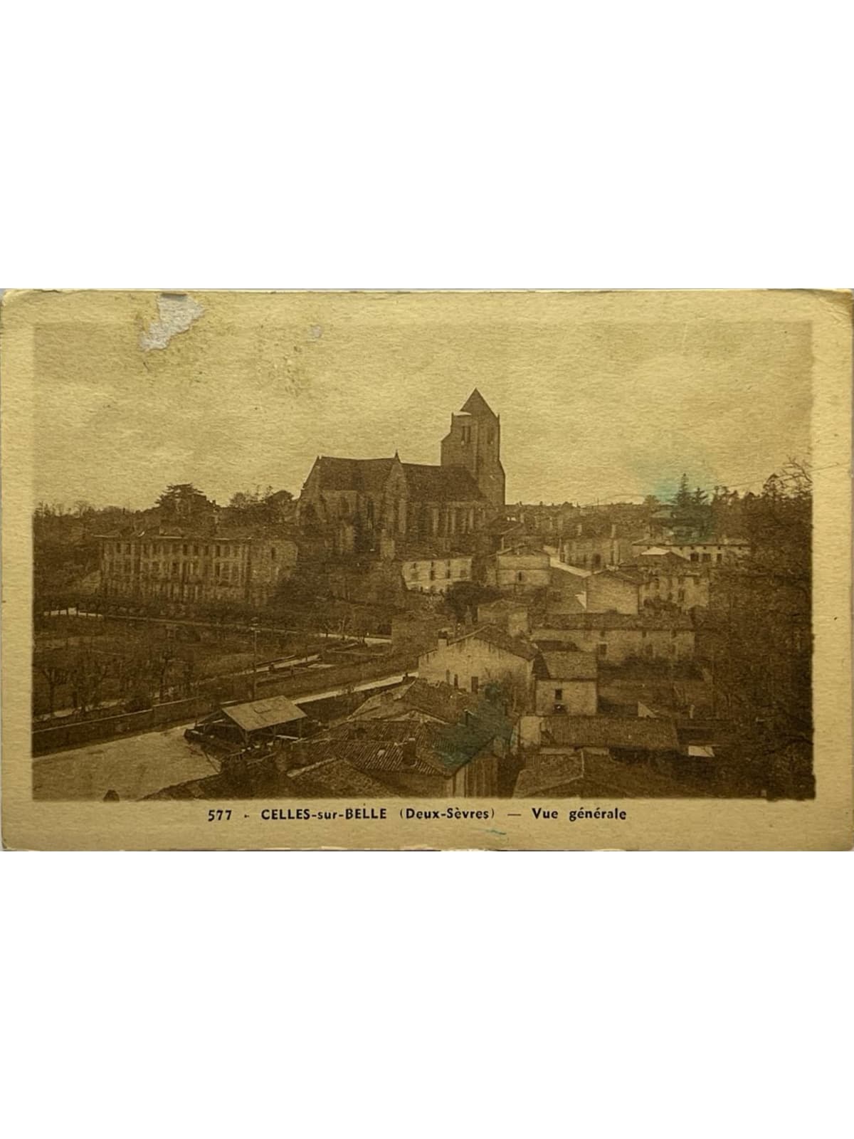 Recto de la carte postale