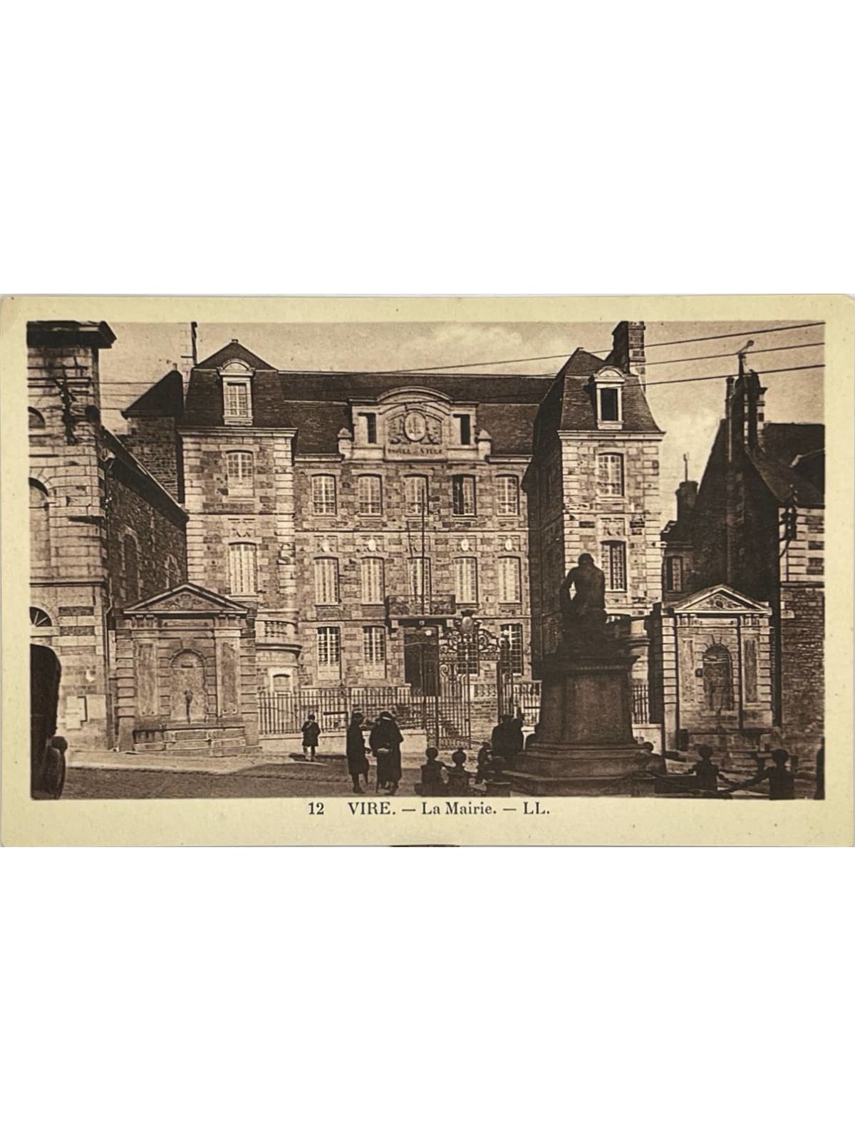 Recto de la carte postale