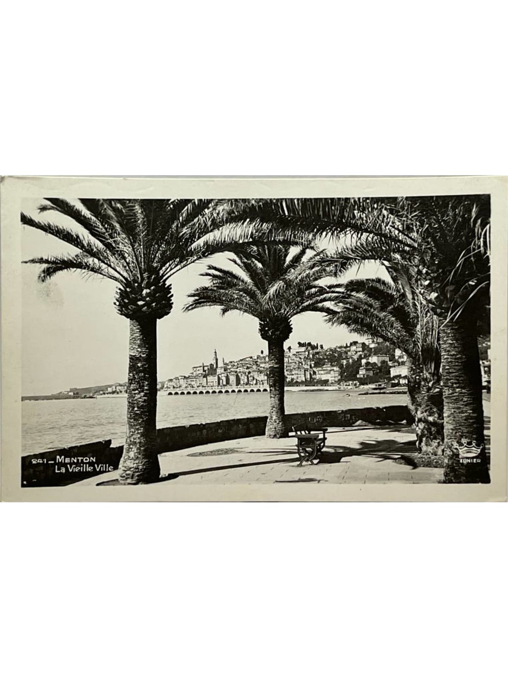 Recto de la carte postale