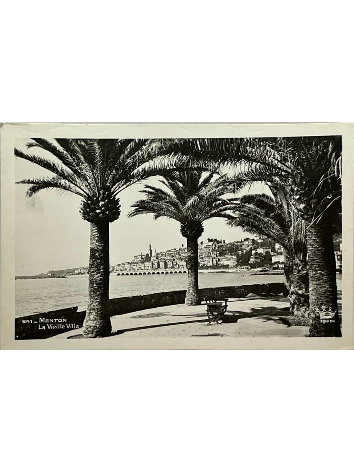 Recto de la carte postale